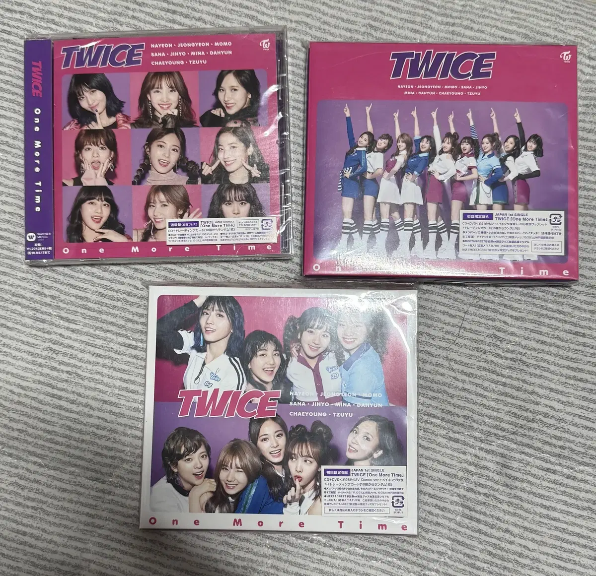 트와이스 원스재팬 미니 1집 TWICE Once Japan album